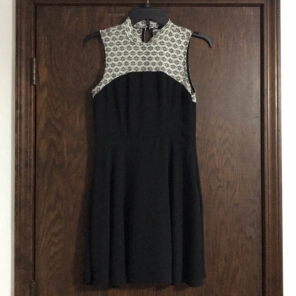 Black and white dress